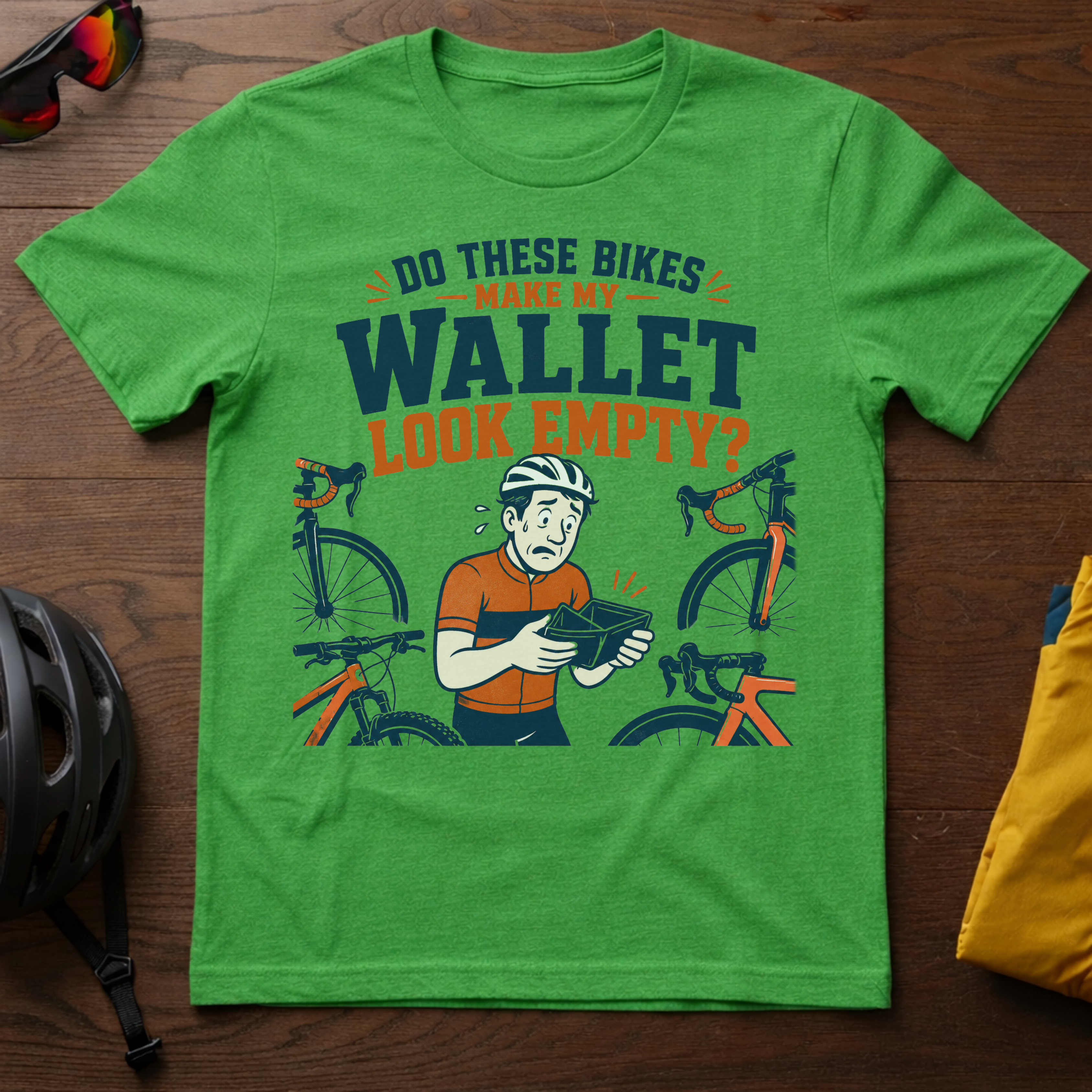 "Do These Bikes Make My Wallet Look Empty" Tee