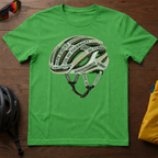 Bike Helmet Typography Tee - Chainline Collective