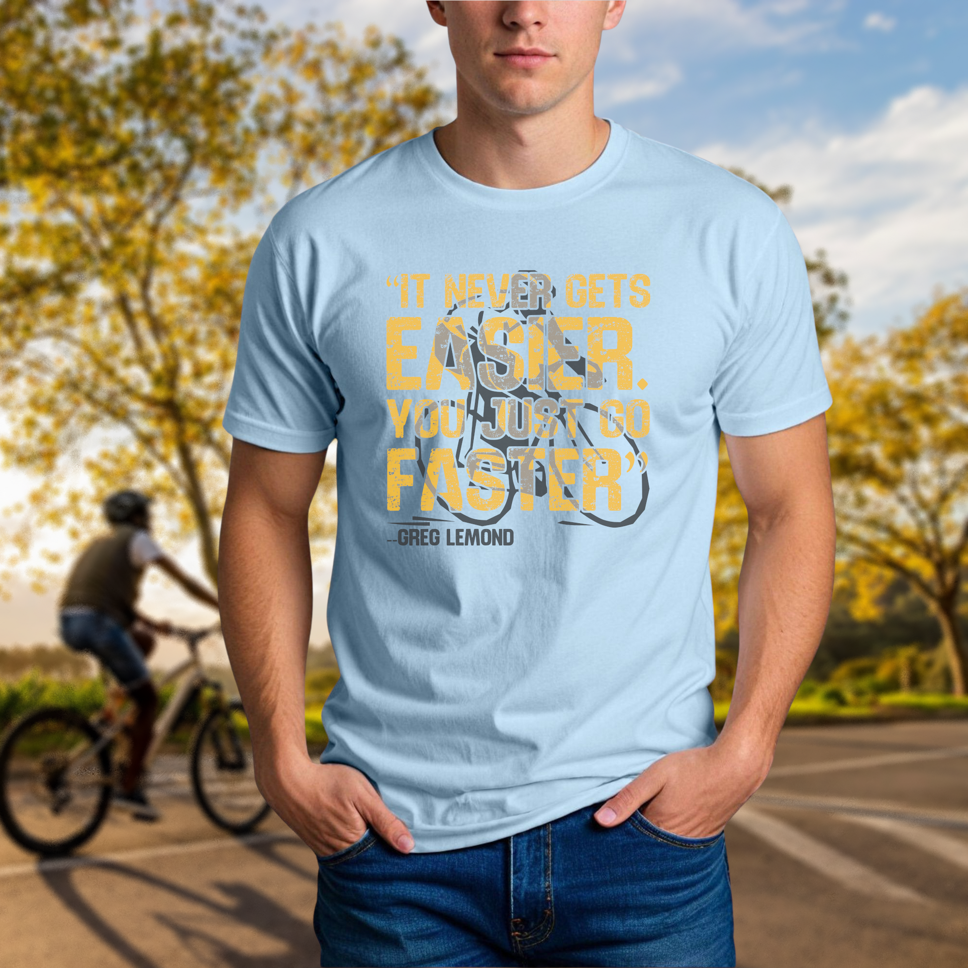 It Never Gets Easier. You Just Go Faster. - Chainline Collective