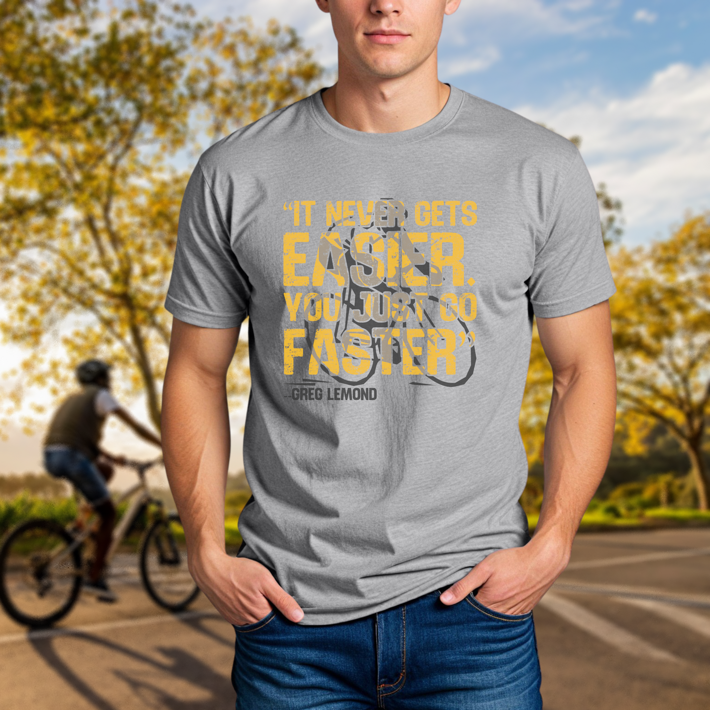 It Never Gets Easier. You Just Go Faster. - Chainline Collective