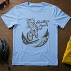 Cycling Kitten - "Adventure Awaits" - Chainline Collective