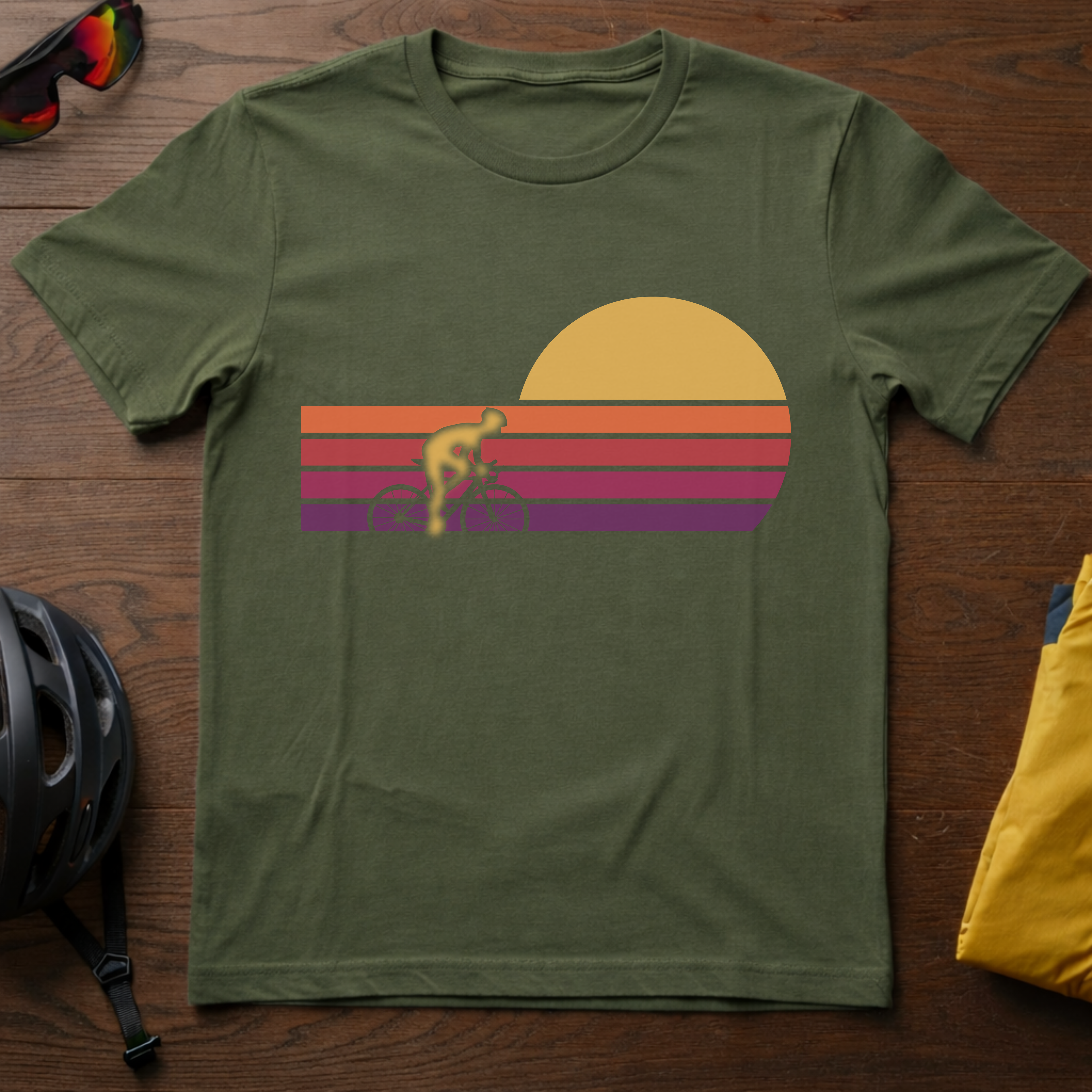 Bike Sunset Silhouette - Chainline Collective