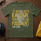 It Never Gets Easier. You Just Go Faster. - Chainline Collective
