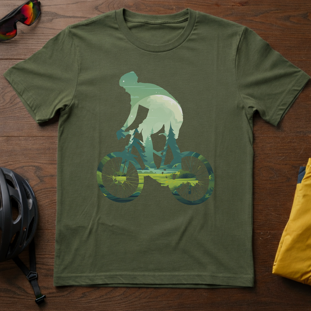 Forest Bike Silhouette - Chainline Collective