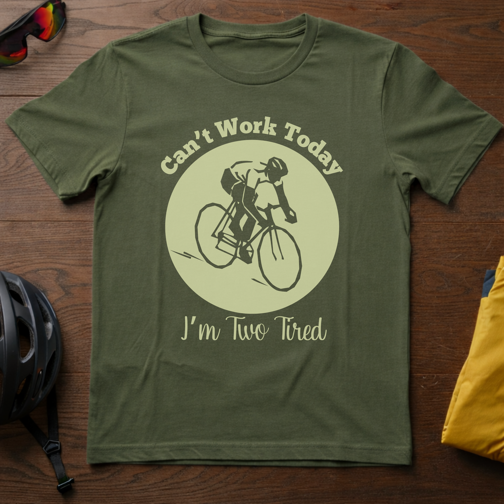 Can't Work Today I'm Two Tired - Road Bike - Chainline Collective