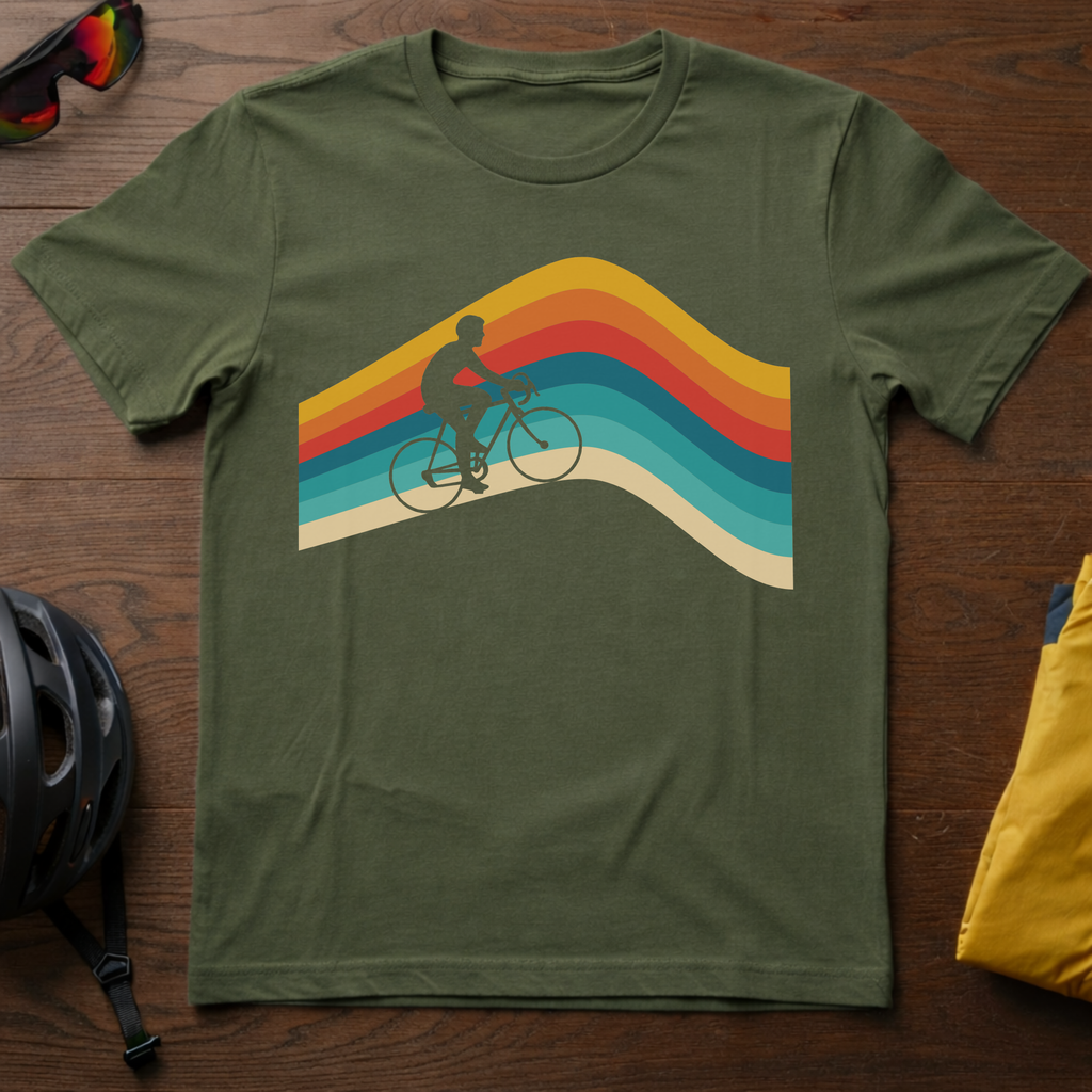 Road Biking Retro Rainbow - Chainline Collective