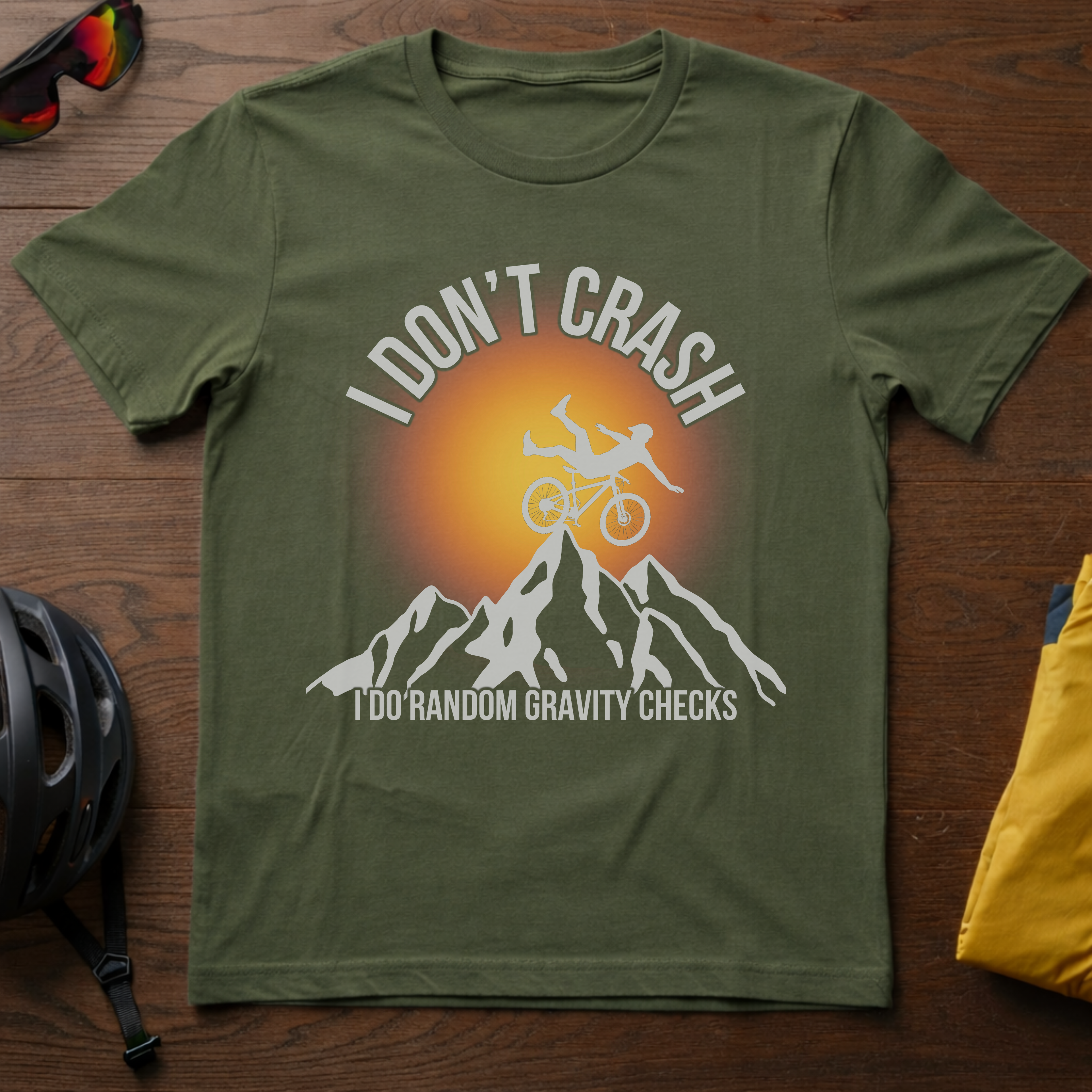 I Don't Crash, I Do Random Gravity Checks - Chainline Collective