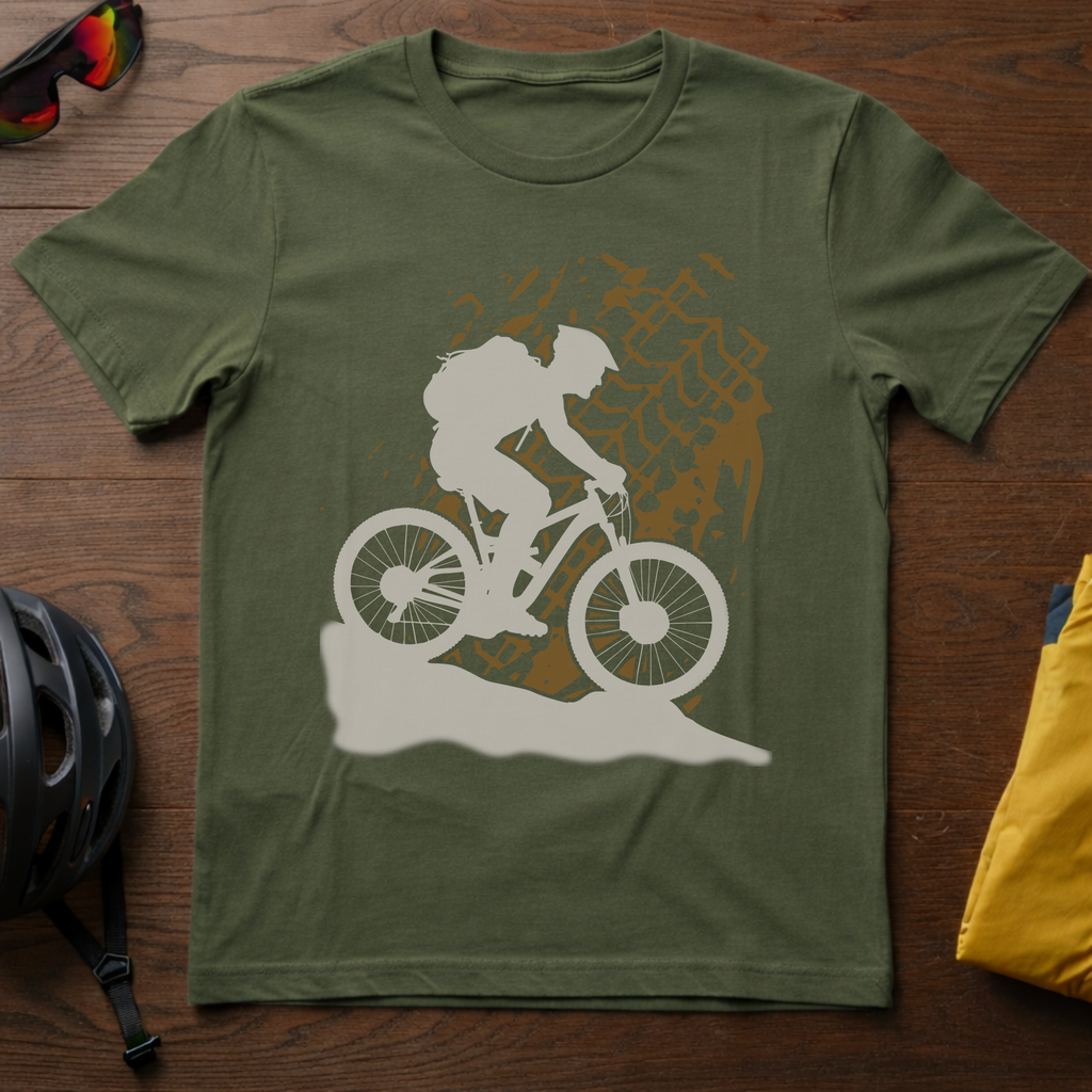 Mountain Bike Tread Silhouette - Chainline Collective