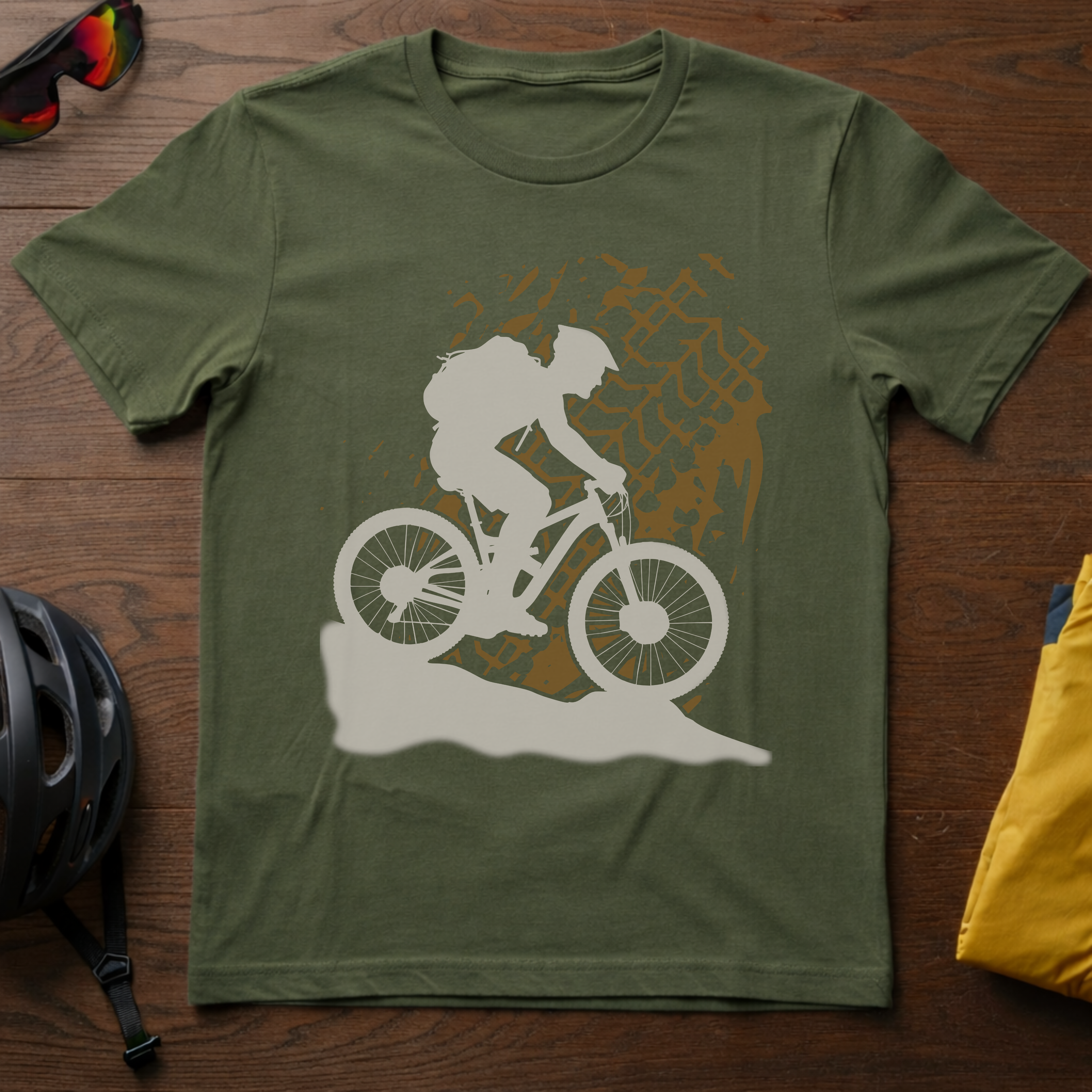 Mountain Bike Tread Silhouette - Chainline Collective