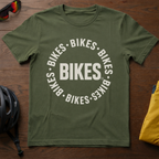 "Bikes" Logo-Style Tee - Chainline Collective