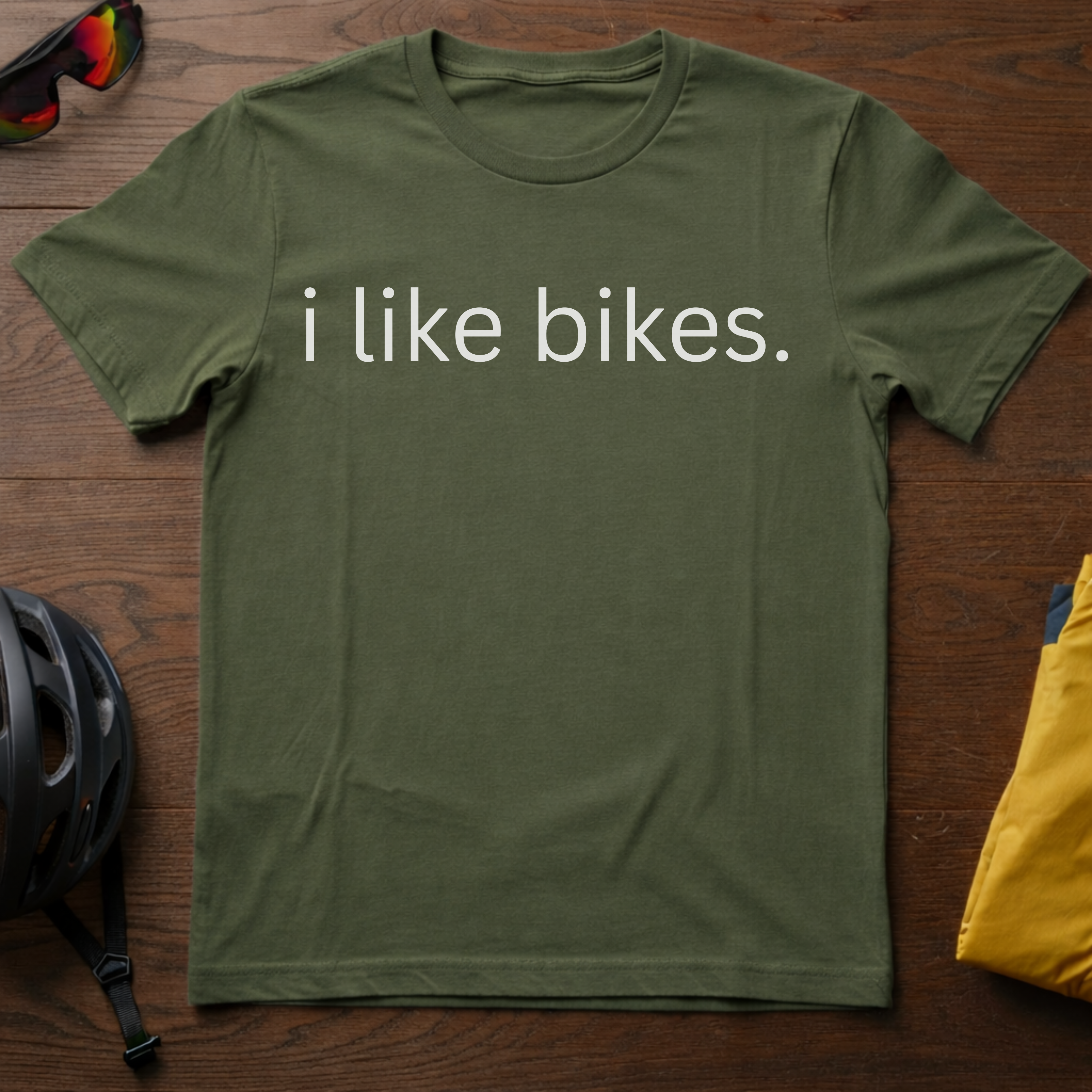 "I like bikes" Tee - Chainline Collective