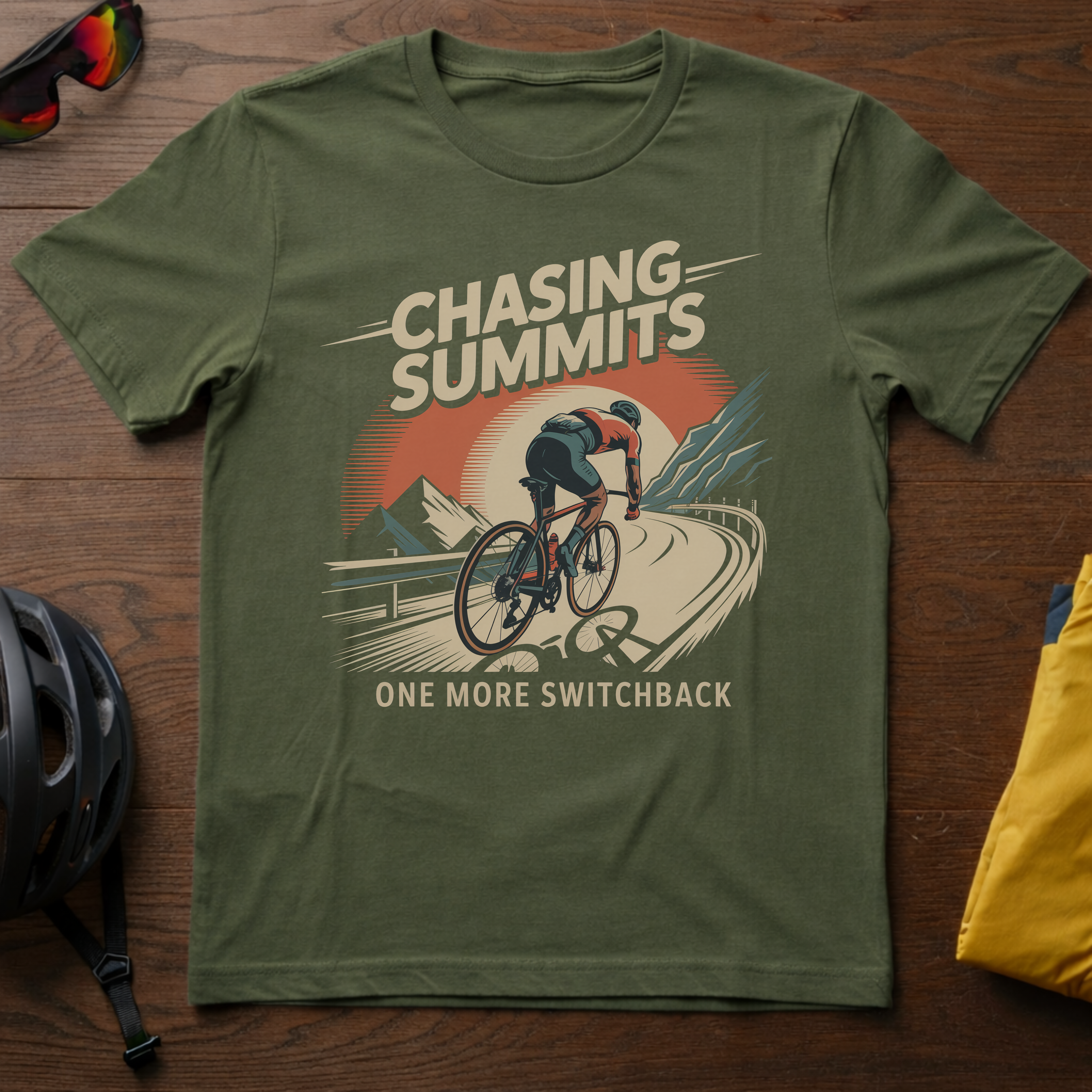Chasing Summits Tee - Chainline Collective