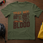 Trail Mix: 80% Dirt, 20% Blood Tee - Chainline Collective