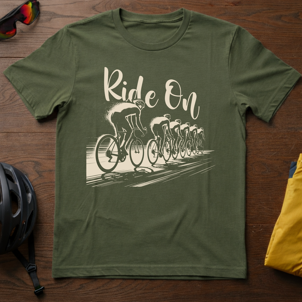 "Ride On" Paceline Tee - Chainline Collective