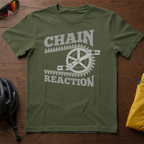 "Chain Reaction" Bike Chain Tee - Chainline Collective