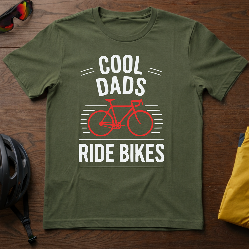 "Cool Dads Ride Bikes" Tee - Chainline Collective