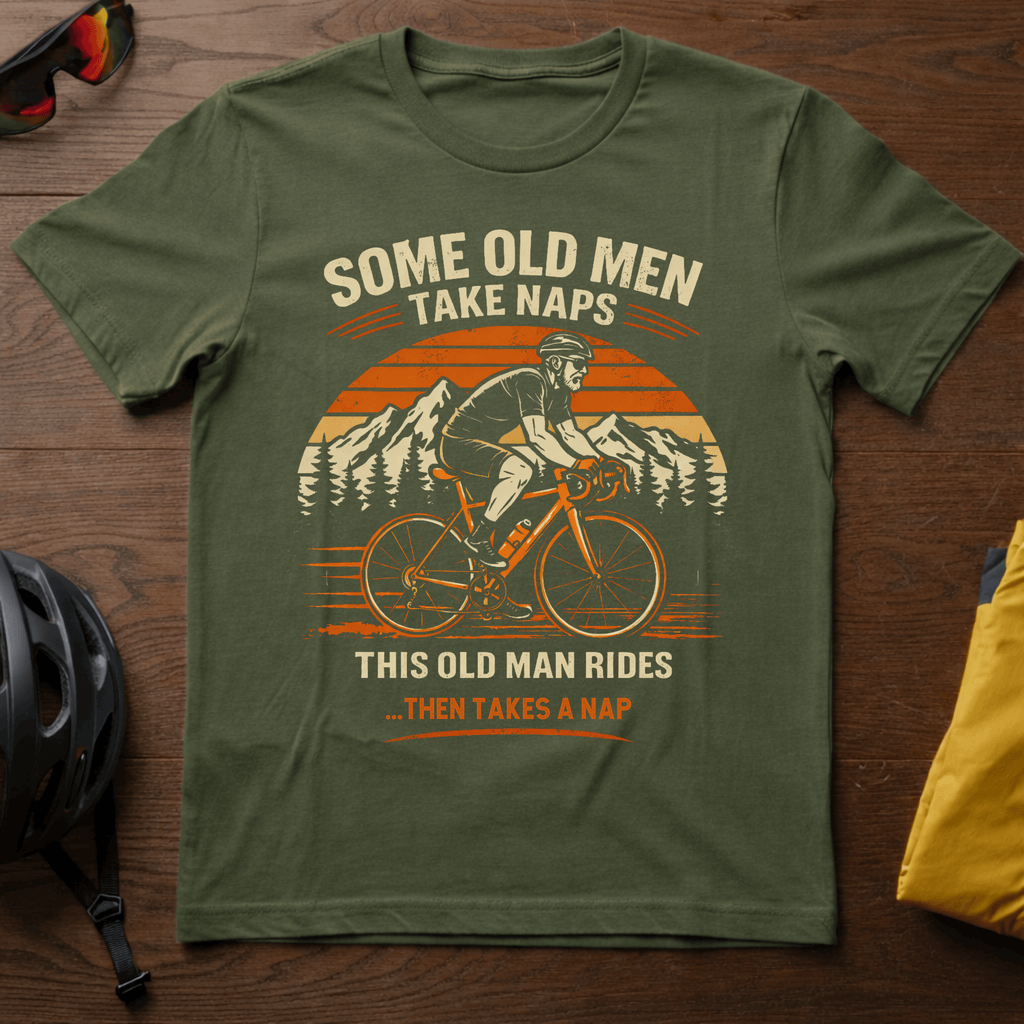 "Some Old Men Take Naps..." Tee - Chainline Collective