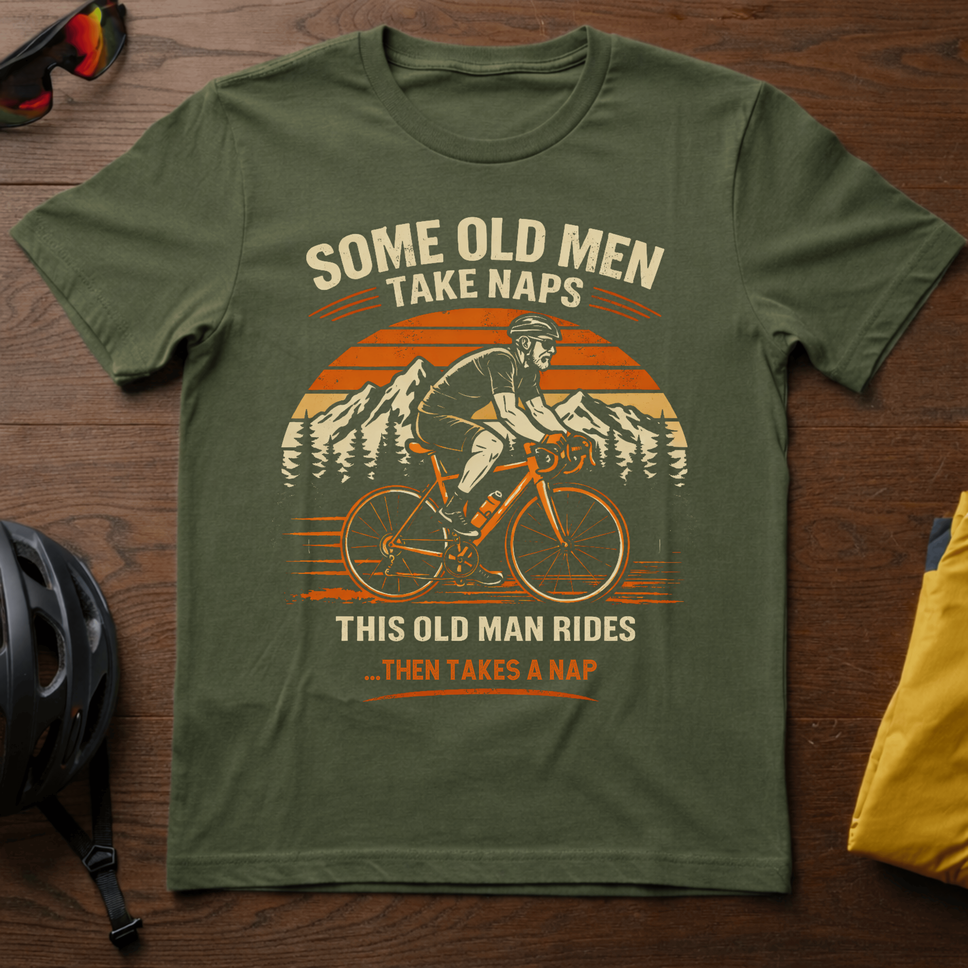 "Some Old Men Take Naps..." Tee - Chainline Collective