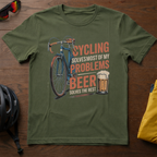 Cycling Solves Most of my Problems. Beer Solves the Rest - Chainline Collective