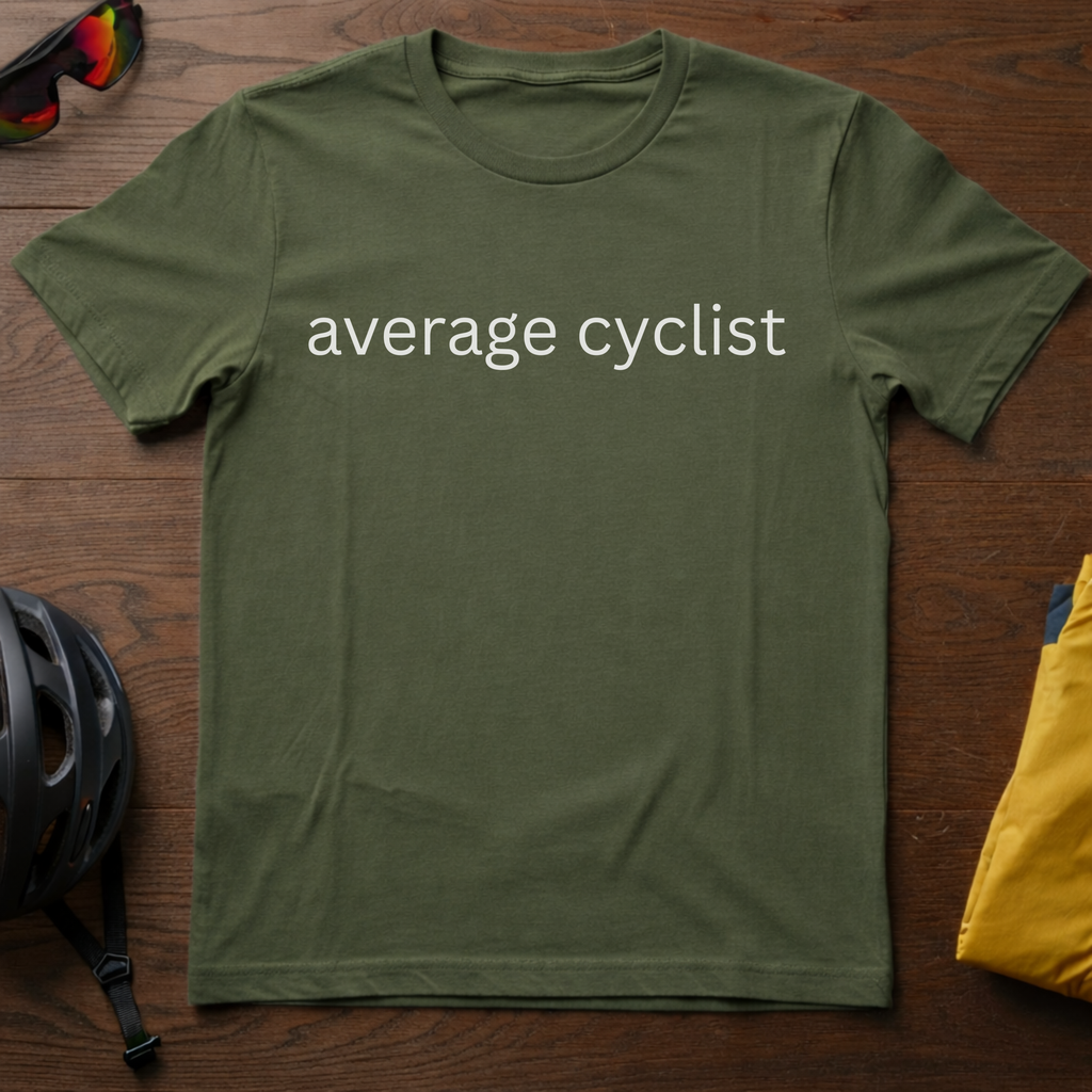"Average Cyclist" Tee - Chainline Collective