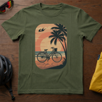 Bicycle on the Beach at Sunset - Chainline Collective