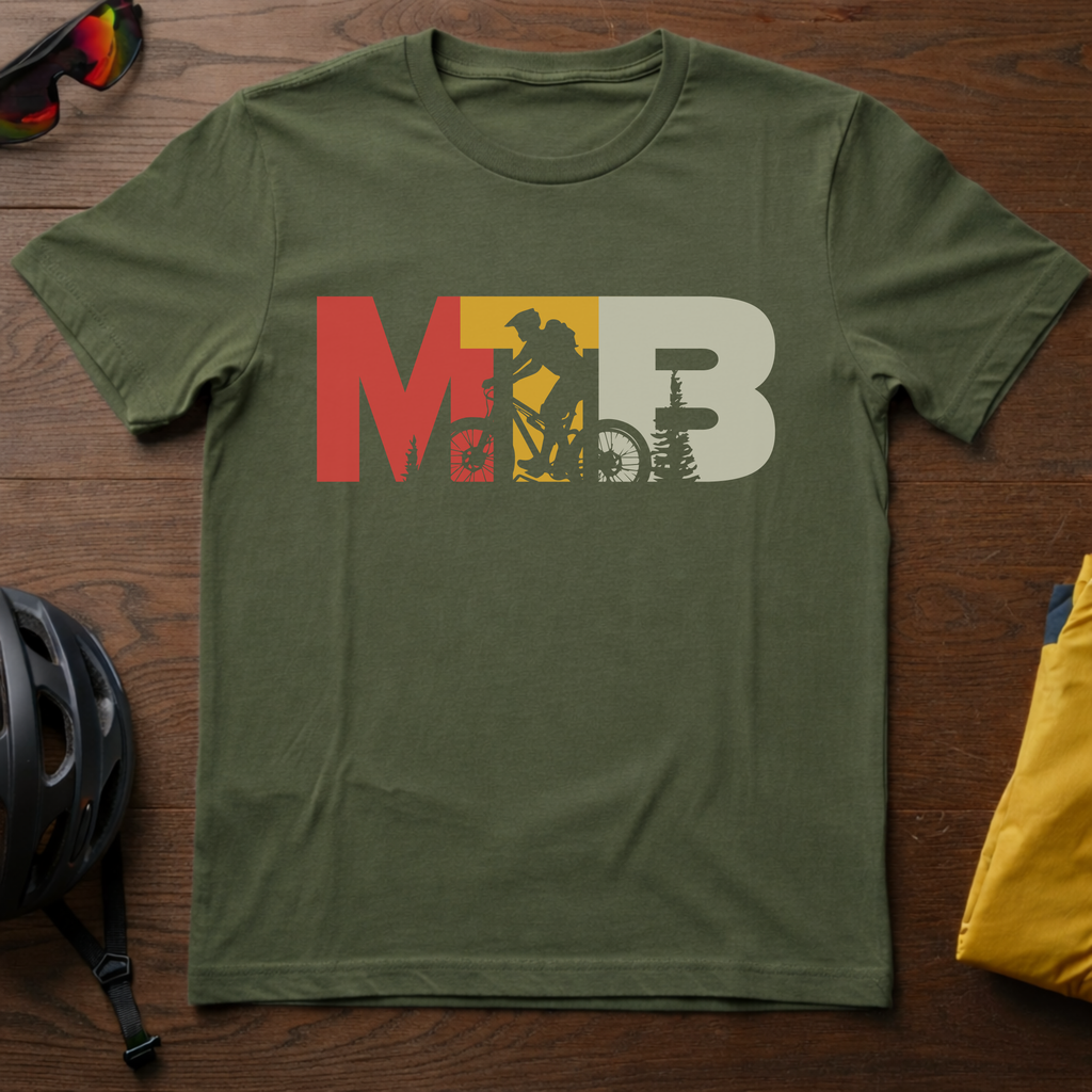 MTB Typography Silhouette - Chainline Collective
