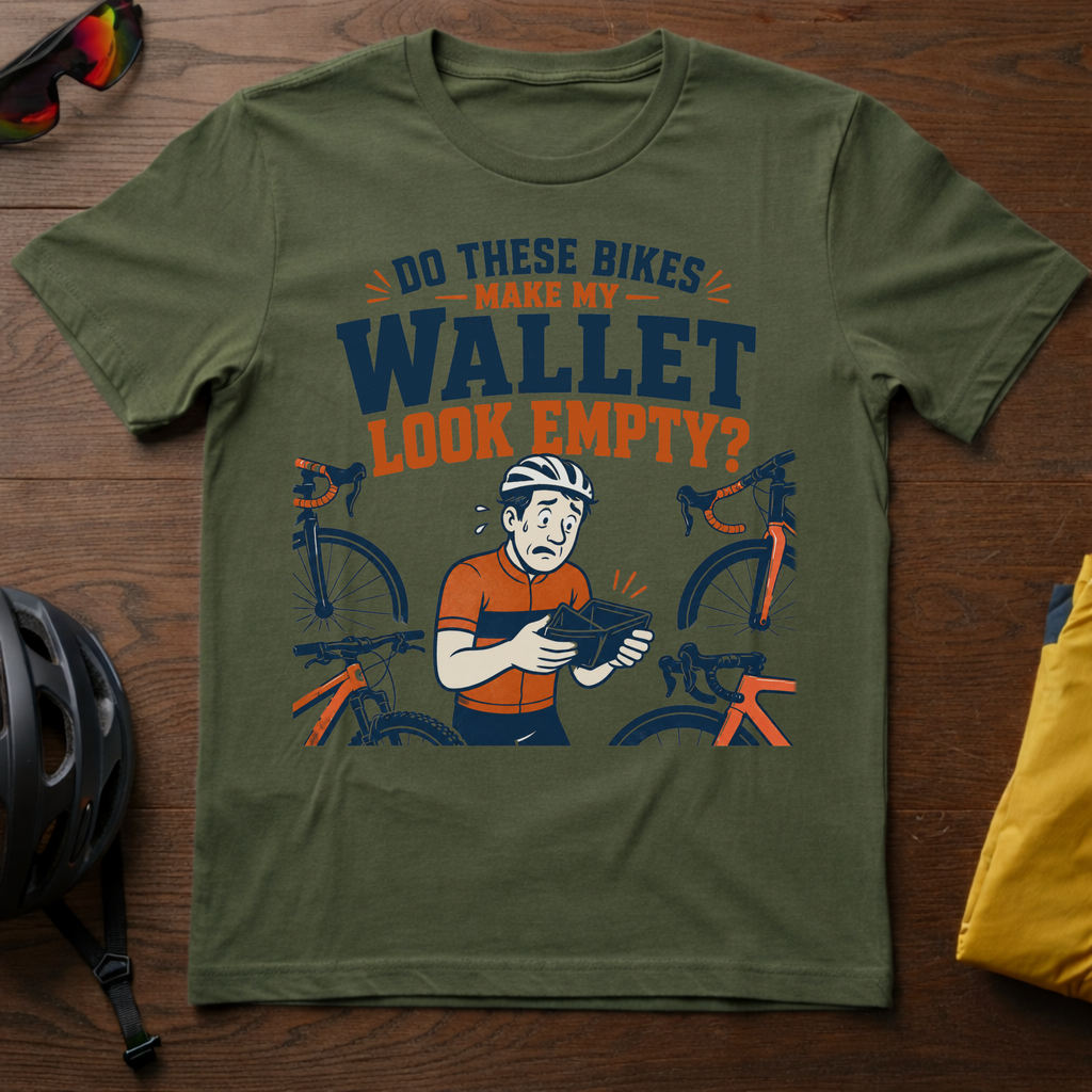"Do These Bikes Make My Wallet Look Empty" Tee