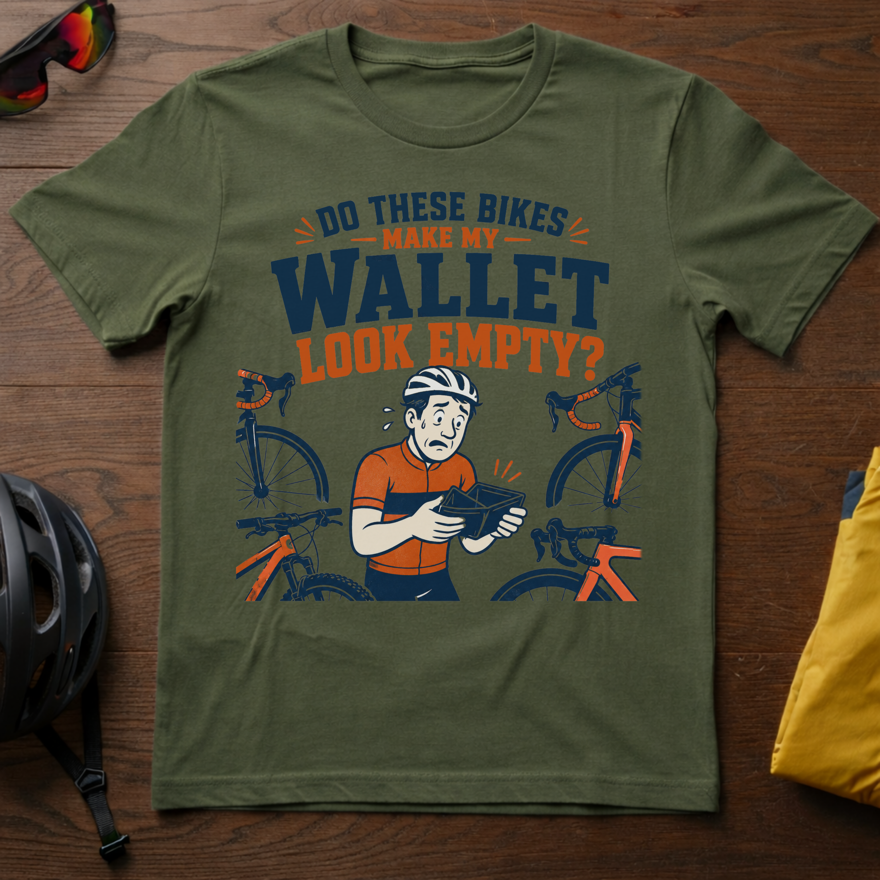"Do These Bikes Make My Wallet Look Empty" Tee