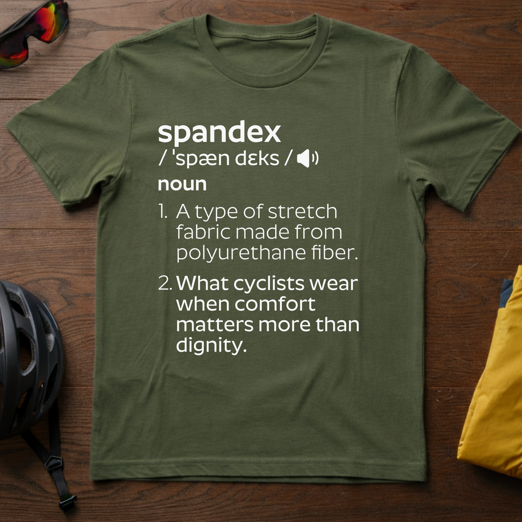 Spandex Definition Tee - Chainline Collective