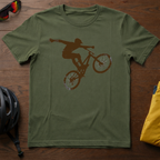 Mountain Bike Jump Silhouette Tee - Chainline Collective