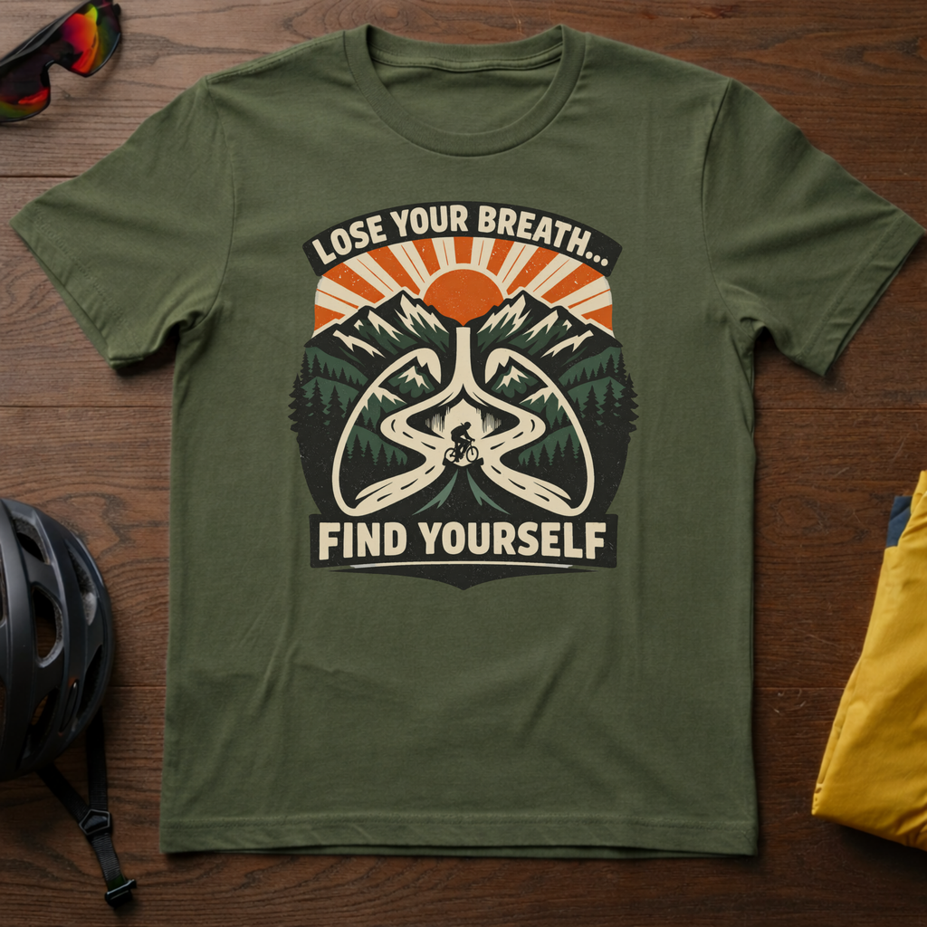 Lose Your Breath... Find Yourself Tee - Chainline Collective