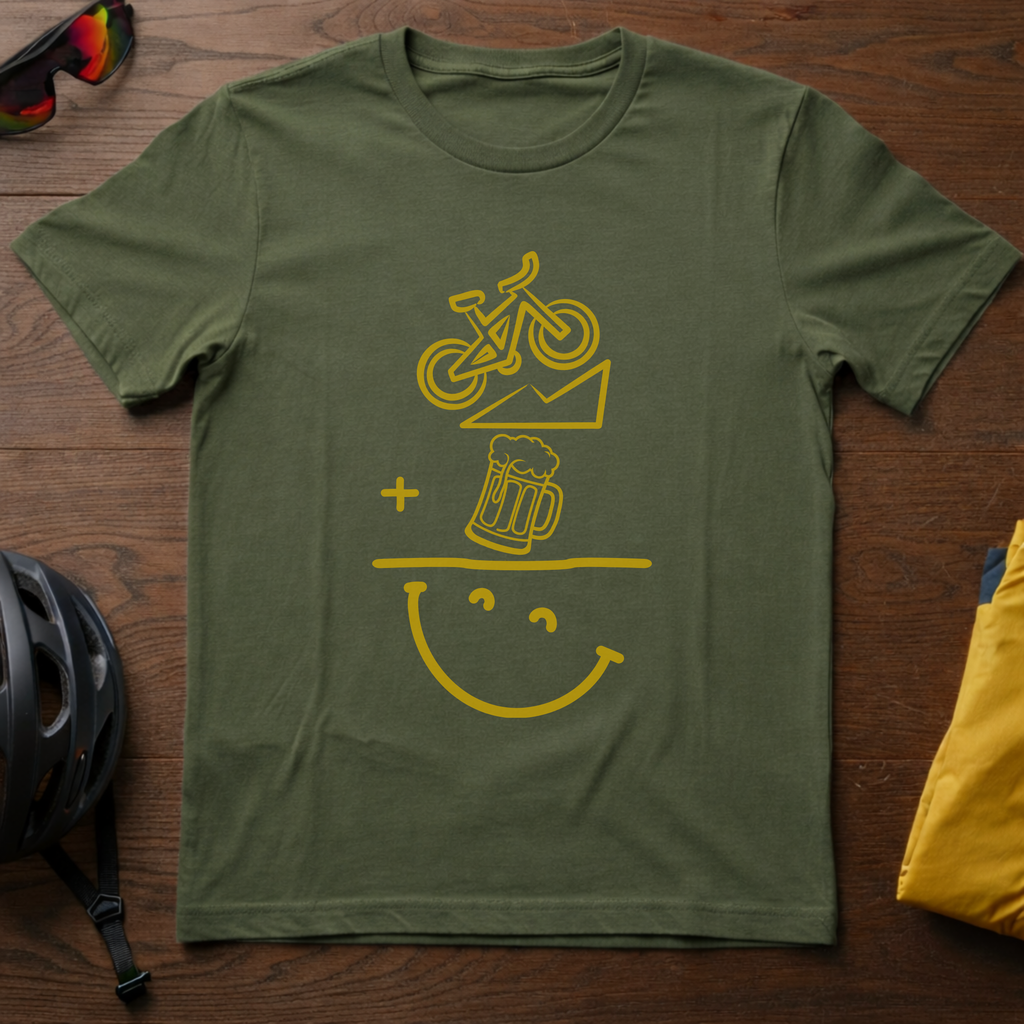 Mountain Bike + Beer = Happy - Chainline Collective