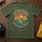 Cycling Solves Most of my Problems. Coffee Solves the Rest - Chainline Collective