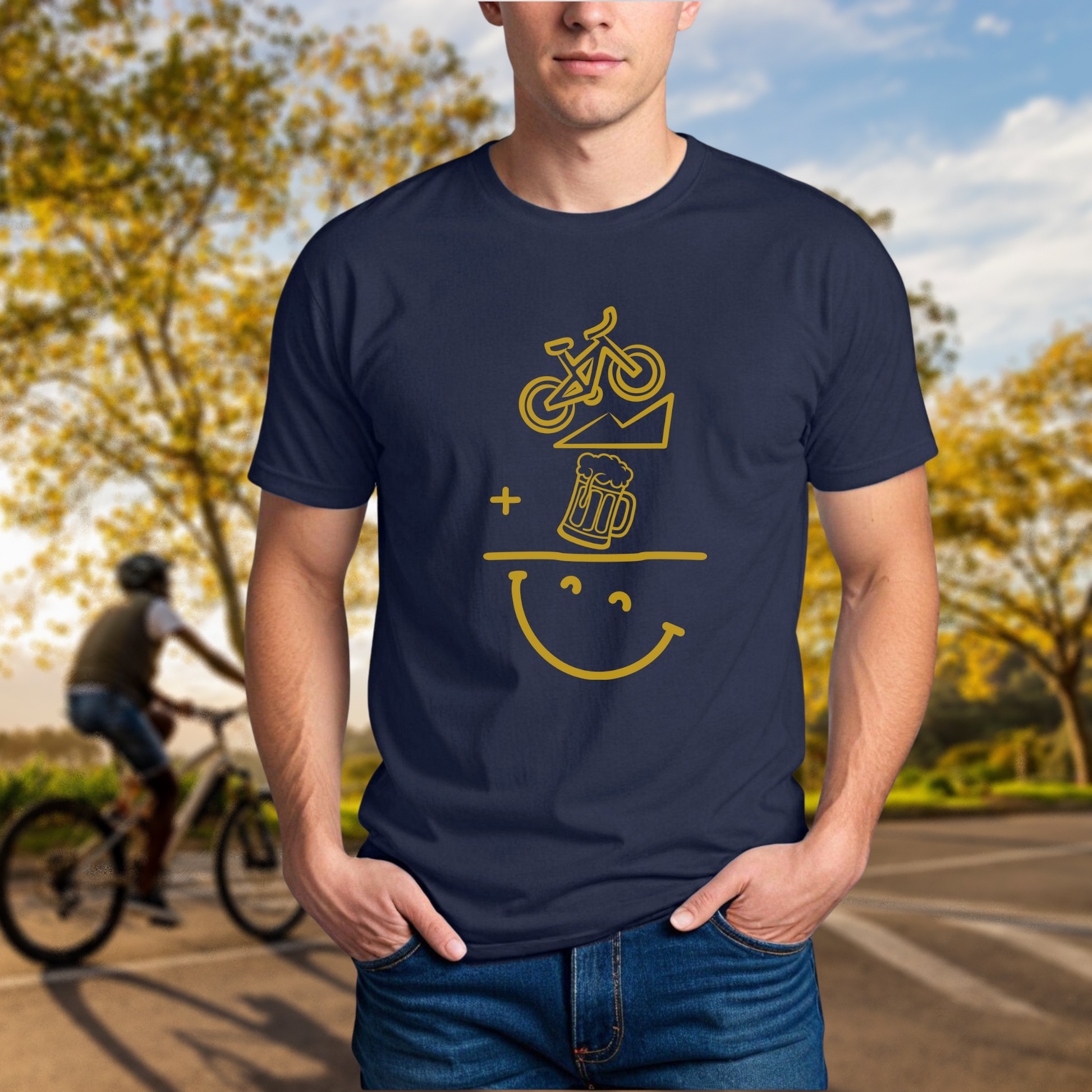 Mountain Bike + Beer = Happy - Chainline Collective