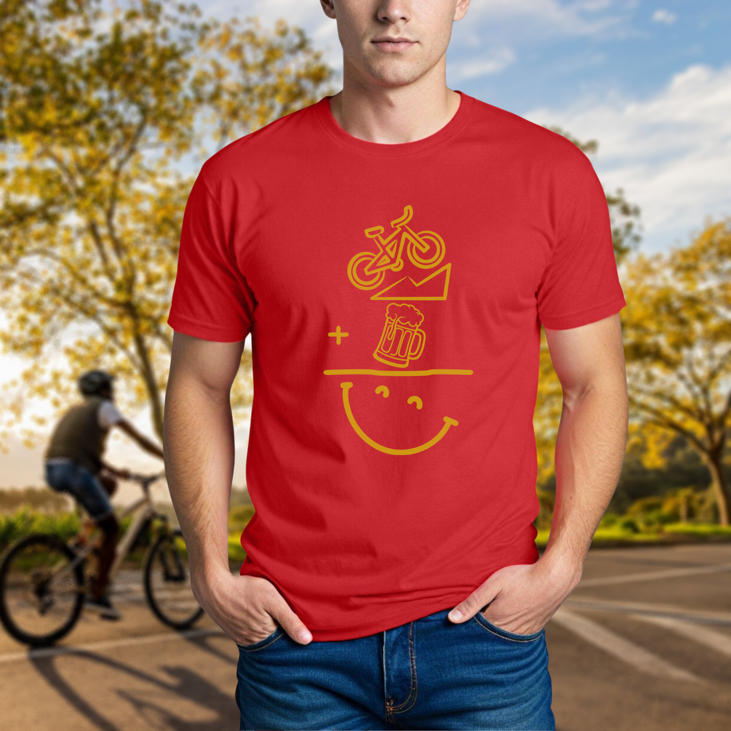 Mountain Bike + Beer = Happy - Chainline Collective