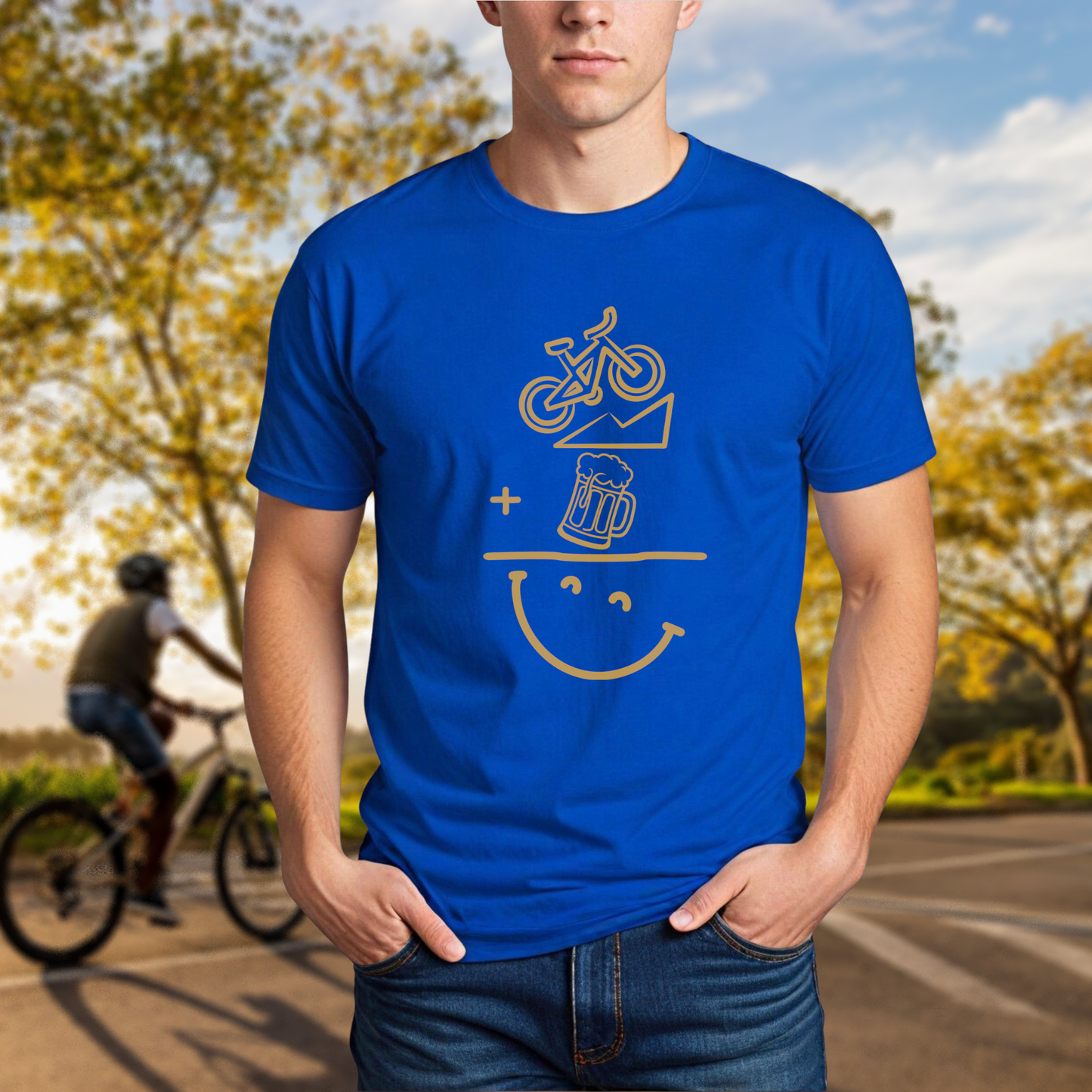 Mountain Bike + Beer = Happy - Chainline Collective