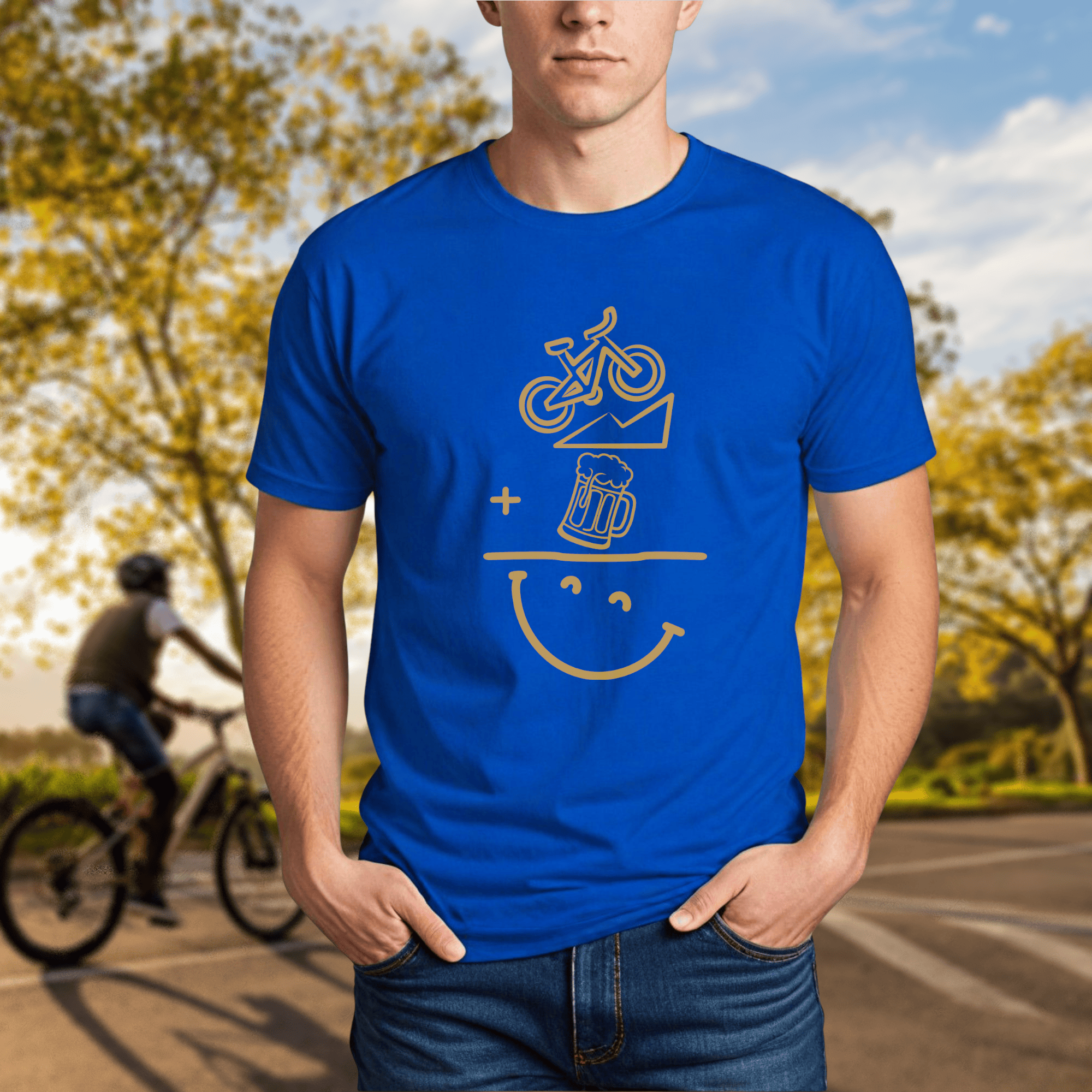 Mountain Bike + Beer = Happy - Chainline Collective
