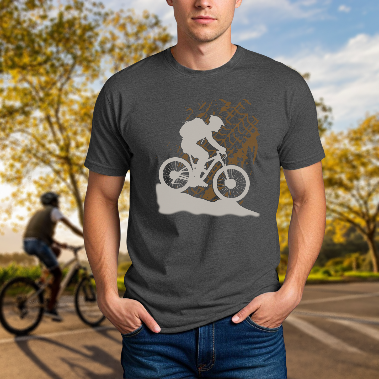 Mountain Bike Tread Silhouette - Chainline Collective