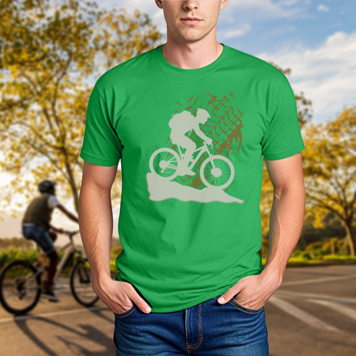 Mountain Bike Tread Silhouette - Chainline Collective