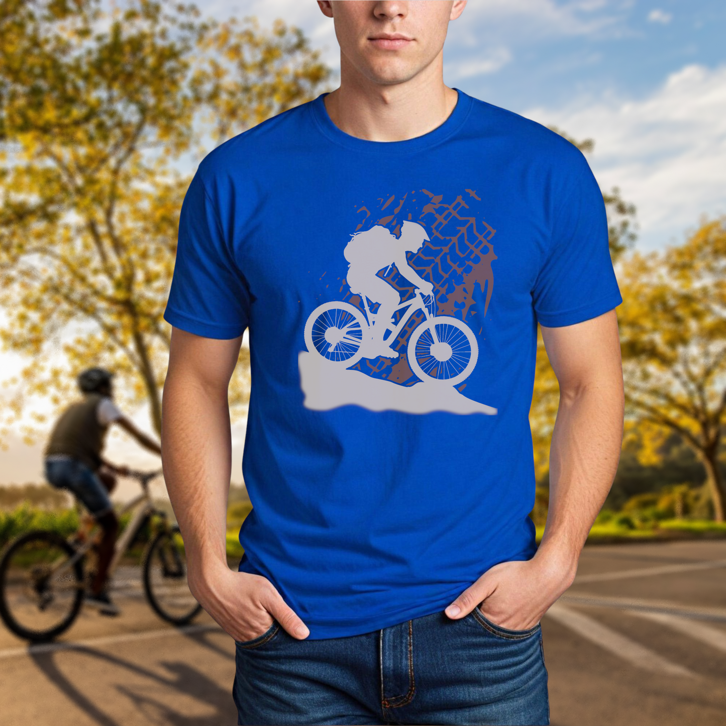 Mountain Bike Tread Silhouette - Chainline Collective