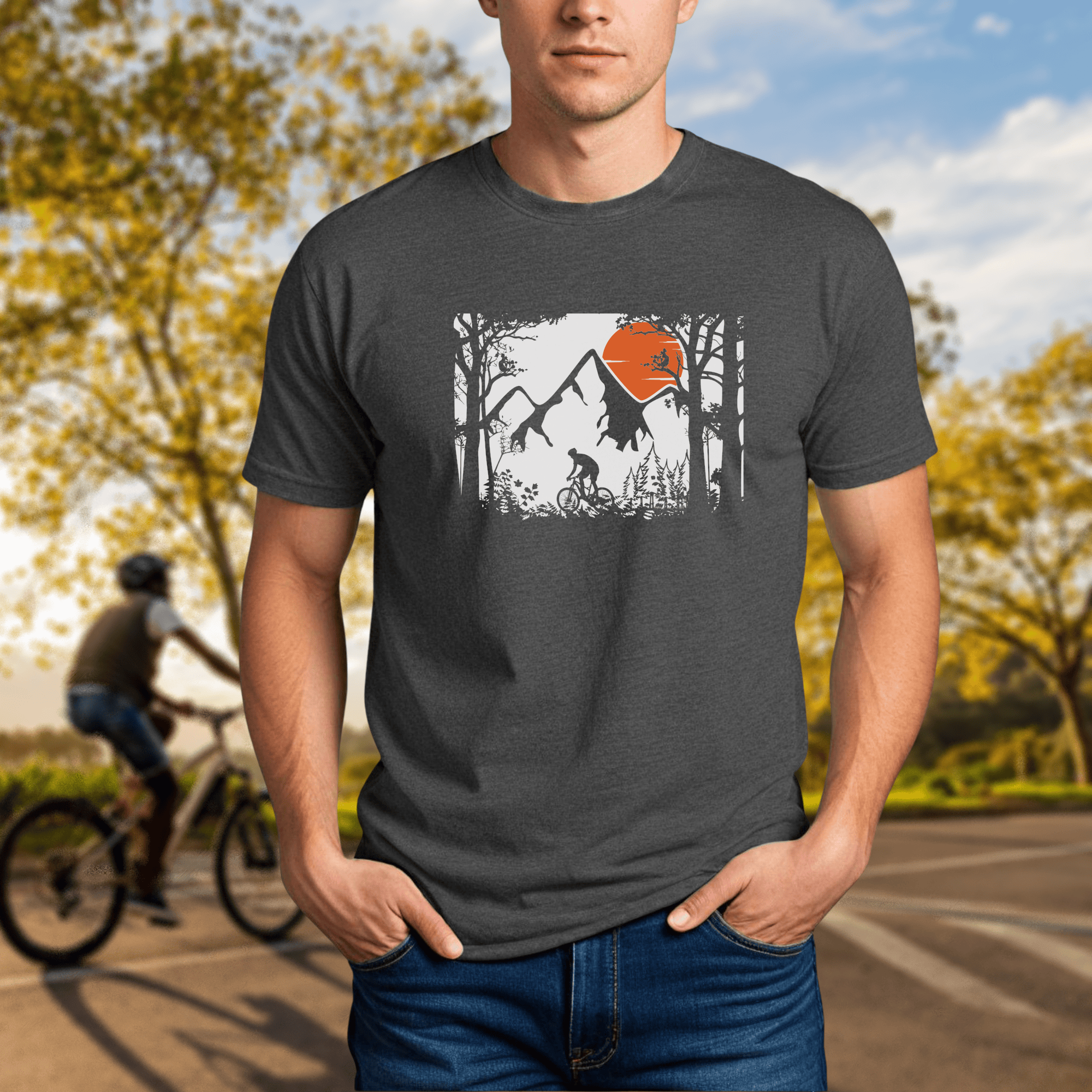 Mountain Biking at Sunset - Chainline Collective