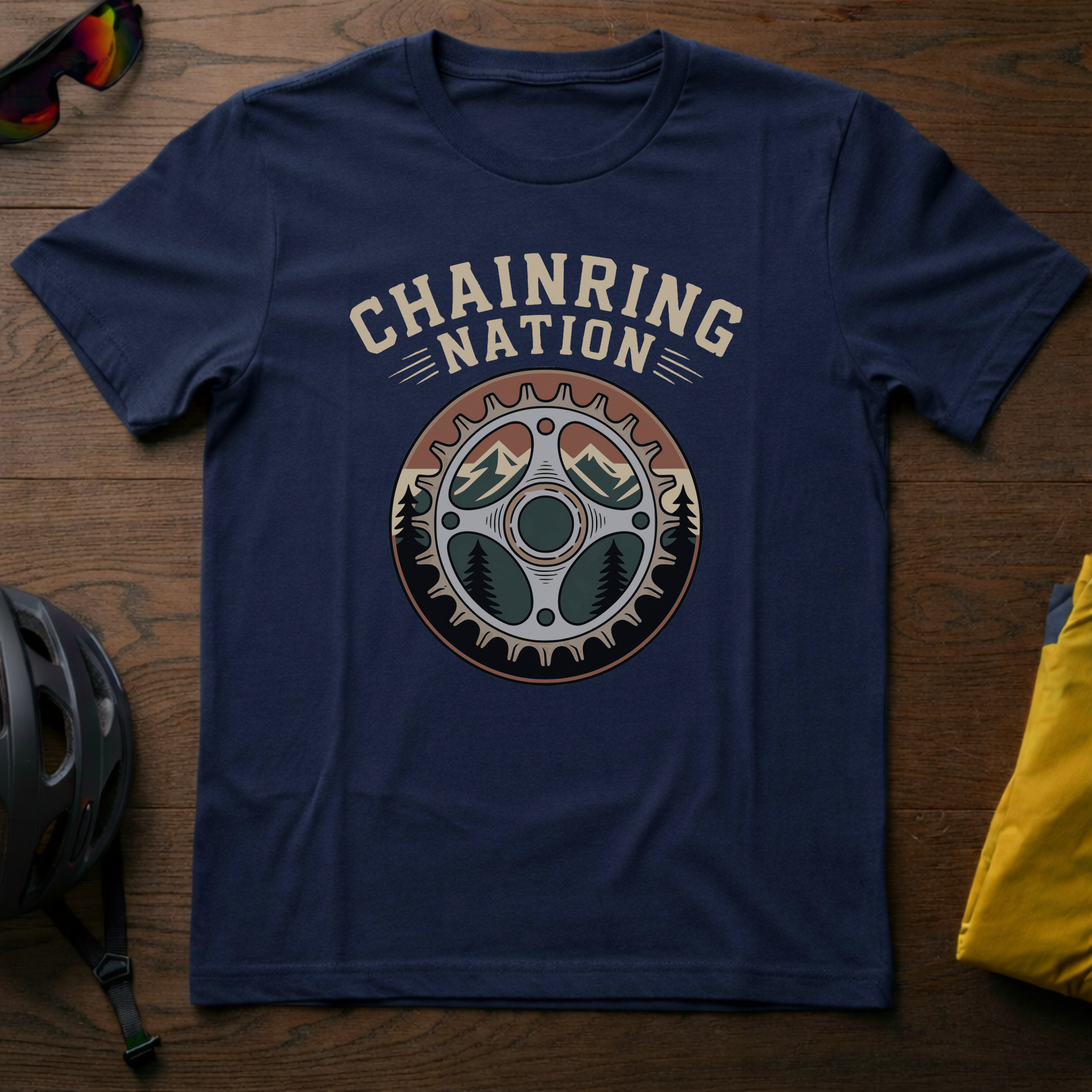 Chainring Nation Tee - Chainline Collective