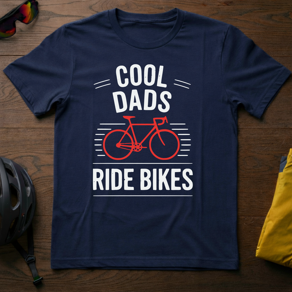 "Cool Dads Ride Bikes" Tee - Chainline Collective