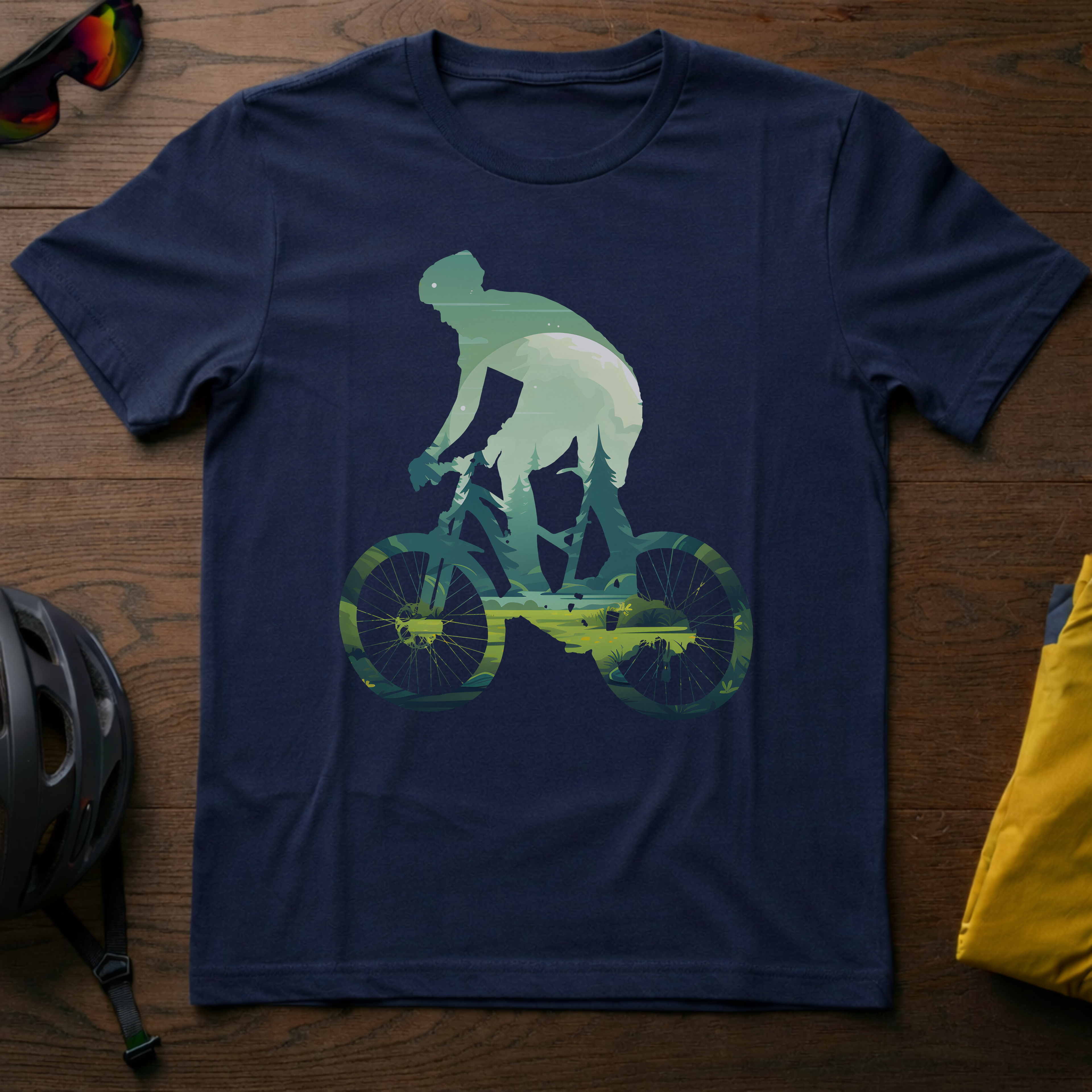 Forest Bike Silhouette - Chainline Collective
