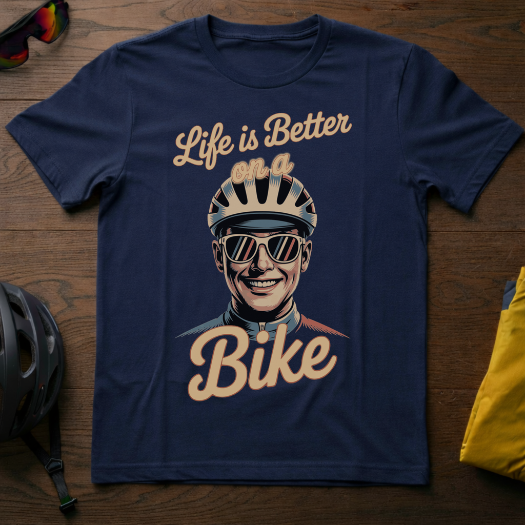 Life Is Better on a Bike Tee - Chainline Collective