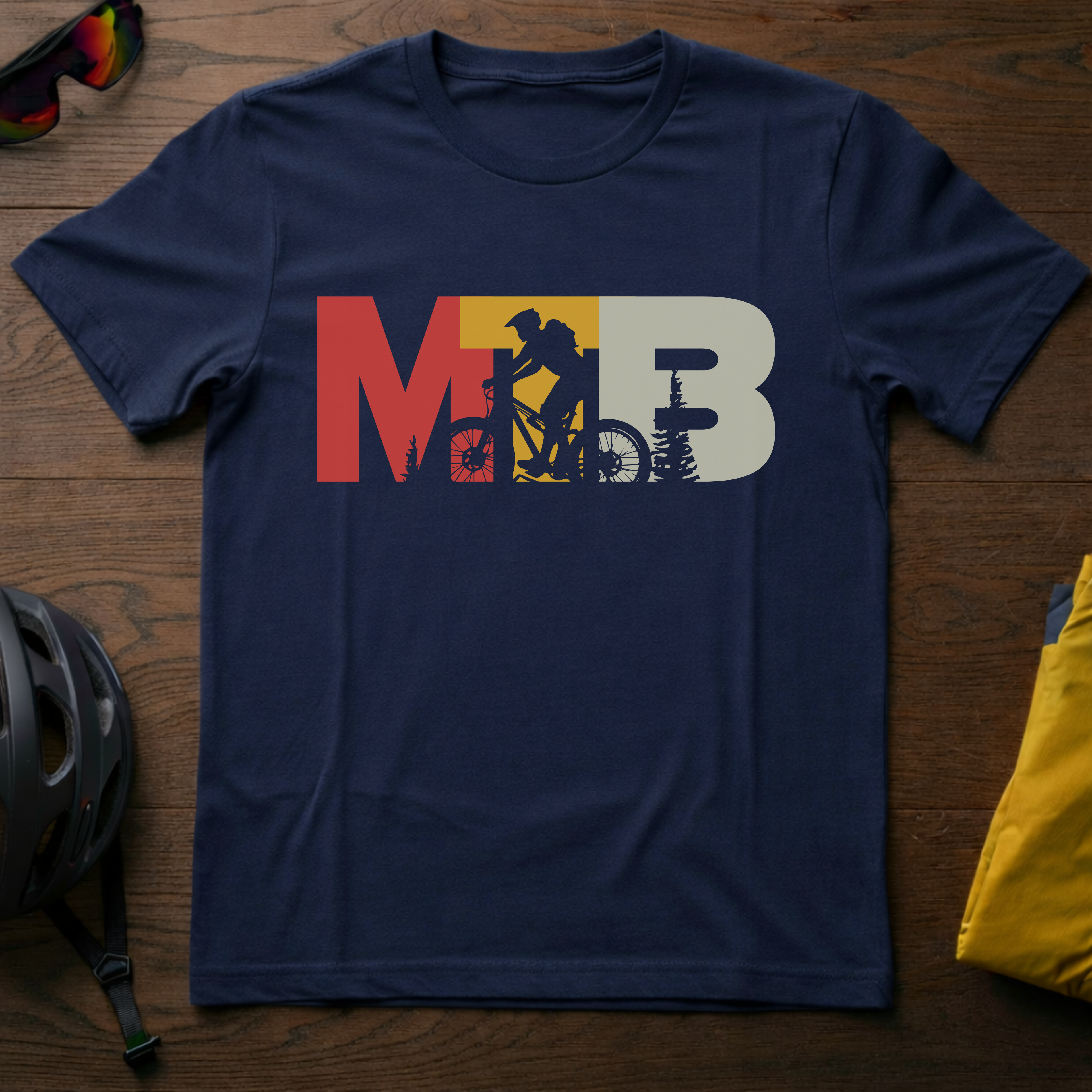 MTB Typography Silhouette - Chainline Collective
