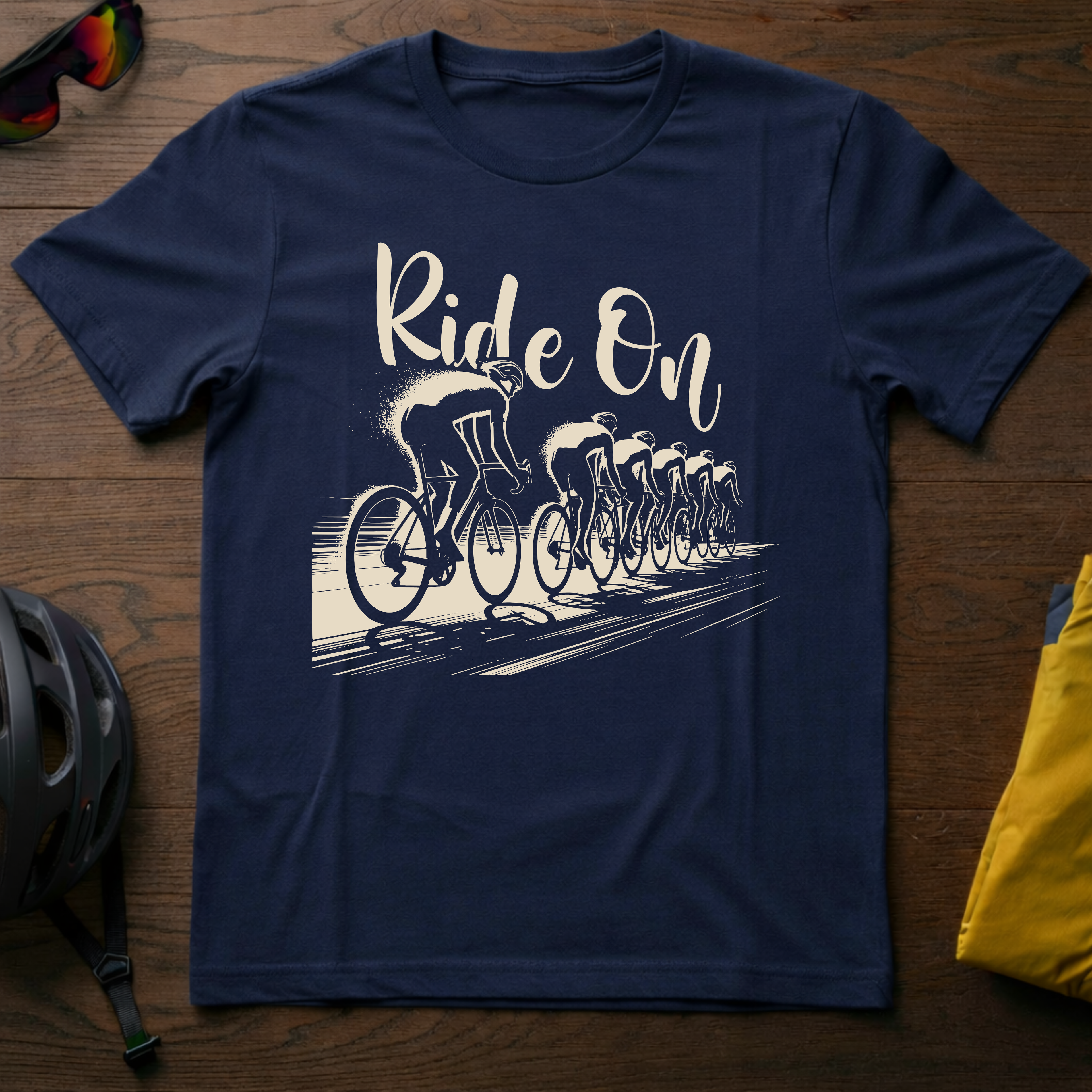 "Ride On" Paceline Tee - Chainline Collective