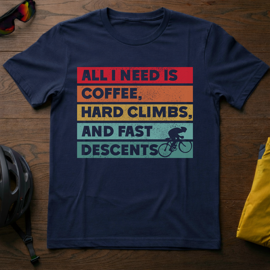 All I Need is Coffee, Hard Climbs, and Fast Descents - Chainline Collective