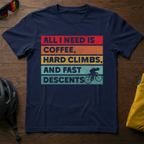 All I Need is Coffee, Hard Climbs, and Fast Descents - Chainline Collective