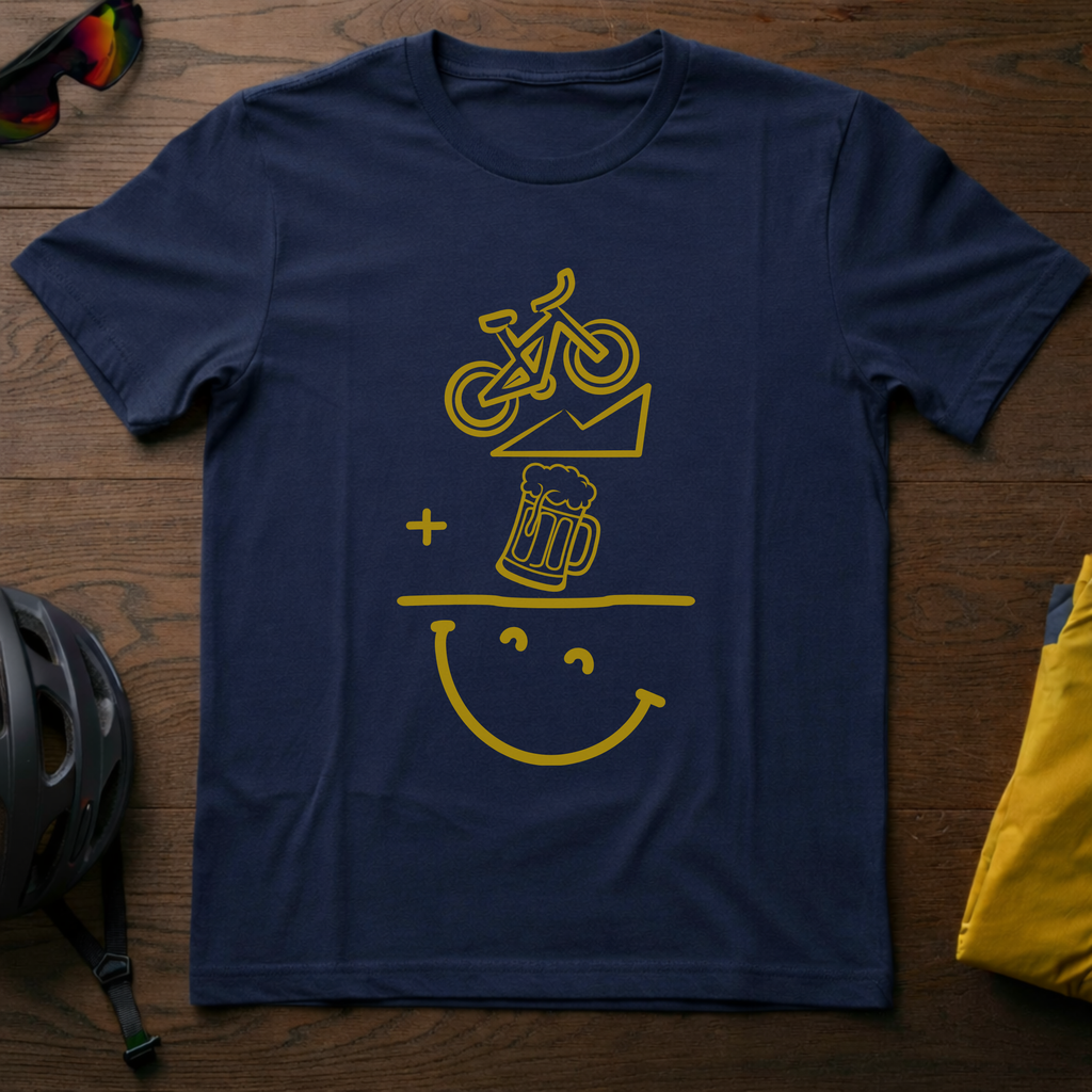 Mountain Bike + Beer = Happy - Chainline Collective